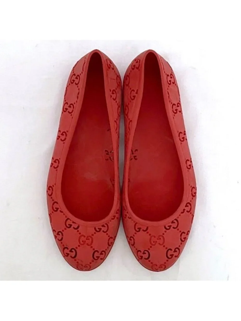 Gucci Shoes Red Orange Cima - Picture 2 of 10